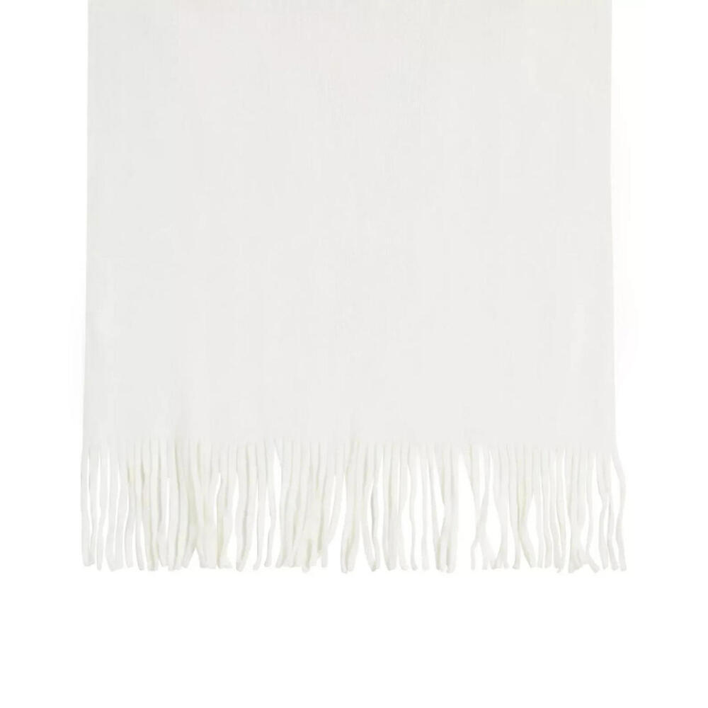 STEVE MADDEN Super-Soft Knit Muffler Chunky White Oversized Scarf - Picture 9 of 10